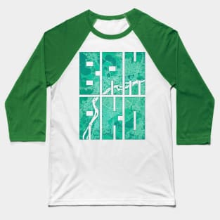 Bamako, Punjab, Mali City Map Typography - Watercolor Baseball T-Shirt